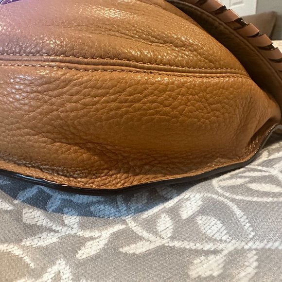 Michael Kors caramel pebbled leather handbag - Picture 12 of 15